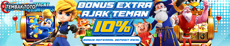 BONUS REFERAL FIRST DEPOSIT 10%